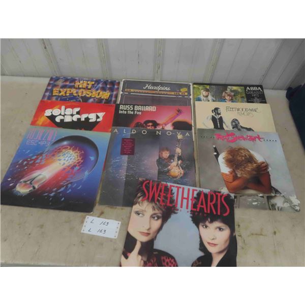 10 Albums : Abba , Rod Stewart, Fleetwood Mac, Hit Explosion, Plus