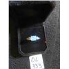Image 1 : Opal 9x7 mm + Tanzanite 14k Gold Plated Sterling Silver 2.4 Grams - Sz 9