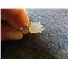 Image 6 : Opal 9x7 mm + Tanzanite 14k Gold Plated Sterling Silver 2.4 Grams - Sz 9