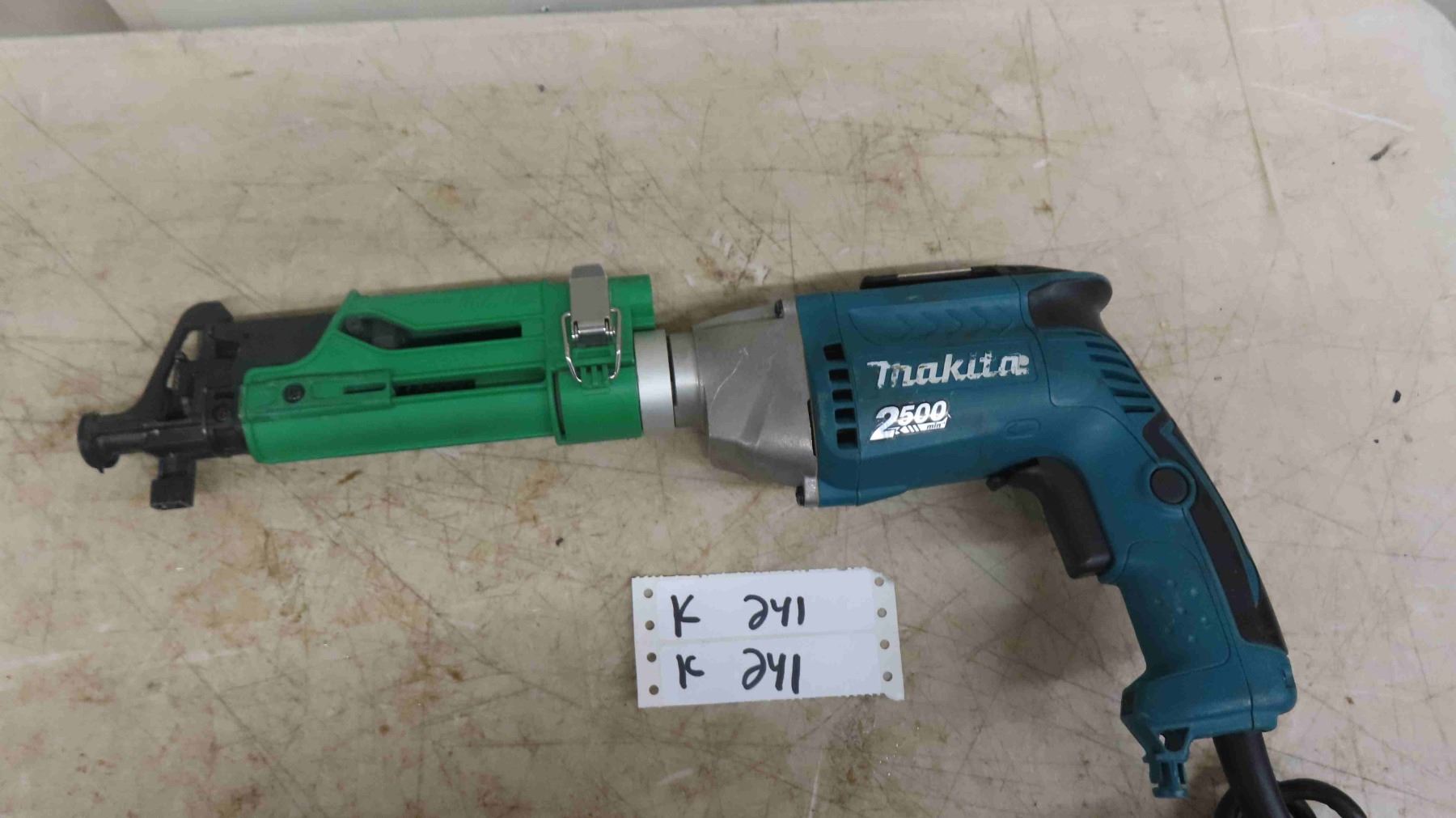 Makita 6 Amp Model FS 2200 Drill with Morro CH7200 Vislider Attachment ...