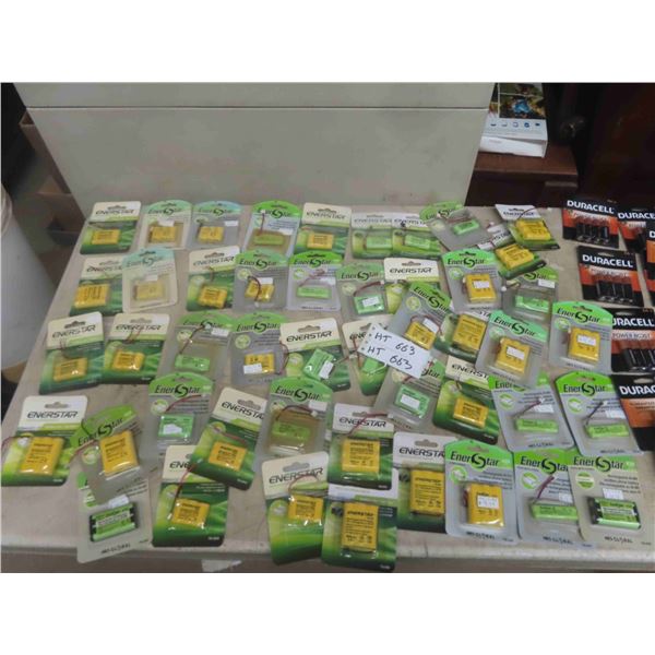 50 ++ Energizer Cordless Phone Batteries ; 600, 830, 320, 300, 500, MAH -