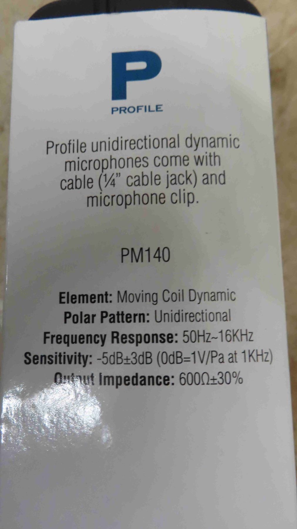 Undirectional New Profile Undirectional Microphone