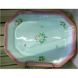 Early 20th Century Hand Painted Platter, Adams Calyxware