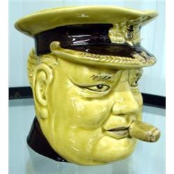 Winston Churchill Handled Mug, Made In England, Avonware