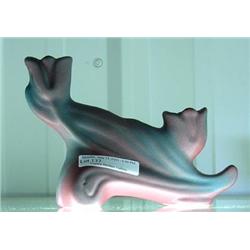 Van Briggle Double Candleholder