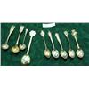 Image 1 : 9 Sterling Spoons