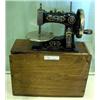 Image 1 : Stitchwell Child's Sewing Machine With Original Wooden Case