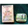 Image 1 : W E Garrett & Sons Scotch Snuff (package Unopened) And Premier Golden Snuff Tin