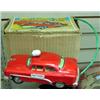 Image 1 : 3 Tin Toy Vehicles; Remote Control Fire Chief Car With Box, Friction Rolls Royce And Jalopy
