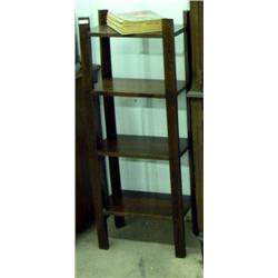 Mission Quarter Sawn Oak Four Shelf Bookcase