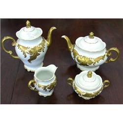 Wawel Polish China Teapot, Coffee Pot, Creamer And Sugar