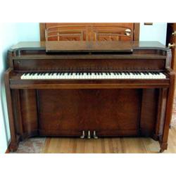 Storey & Clark Spinet Piano #210049, With Bench