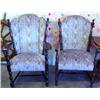 Image 1 : 2 Upholstered Arm Chairs- Sold Each