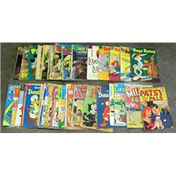 Lot Of 48 Comics, Dell Funny Animal, Archie, Donald Duck, Etc
