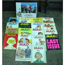 Lot Of 18 Mad Magazines And Up The Academy Lobby Cards