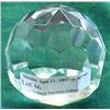 Image 1 : Tiffany And Co. Crystal Faceted Paperweight