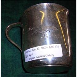 Tiffany And Co. Sterling Baby Cup