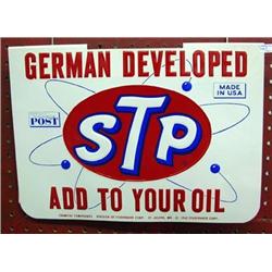 Metal S T P Sign, 1962 Studebaker Corp.