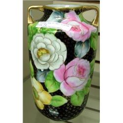 Noritake 6 3/4 Inch Hand Painted Vase, Ca. 1920's