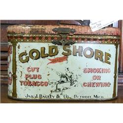 Gold Shore Tobacco Tin