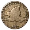 Image 1 : 1858 LL Large Letters Flying Eagle Cent Good G