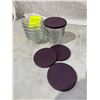 Image 1 : Duralex dishes and epicure with lids