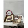 Image 1 : Tile art and ergo clock and other art