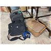 Image 1 : Basket, suitcase and bags