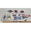 Image 1 : JOB LOT - DECALS - INCL STP, AMERICAN MUSCLE & DODGE, ETC.