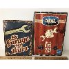 Image 1 : LOT OF 2 - TIN GARAGE SIGNS - REPRO