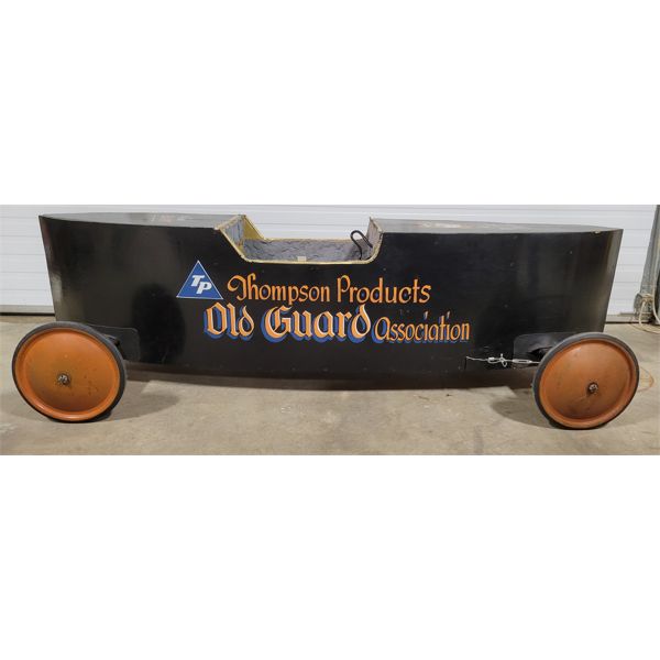 "THE FLYING TIGER" SOAP BOX DERBY CAR 