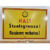 Image 1 : GERMAN STATE BORDER COMPOSITE SIGN