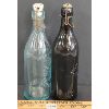 Image 3 : LOT OF 2 - EMBOSSED BREWERY BOTTLES - INCL MILLER & LOESCHER