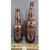 Image 1 : LOT OF 2 - EMBOSSED BREWERY BOTTLES - INCL THE CERKE & FLOWER CITY