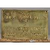 Image 1 : A.P. GREEN FIRE BRICK CO. BRASS PLAQUE