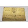 Image 2 : A.P. GREEN FIRE BRICK CO. BRASS PLAQUE