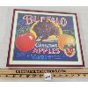 Image 2 : LOT OF 2 - FRAMED PAPER ADVERTISEMENTS - INCL BUFFALO & A1 CANADIAN APPLES