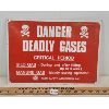Image 1 : DANGER DEADLY GASES SST SIGN