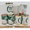 Image 2 : LOT OF 6 - QUAKER 1 LITRE MOTOR OIL CANS