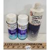 Image 1 : LOT OF 3 - GULF BRAKE FLUID & QUICK DRY & LUBE BOTTLES