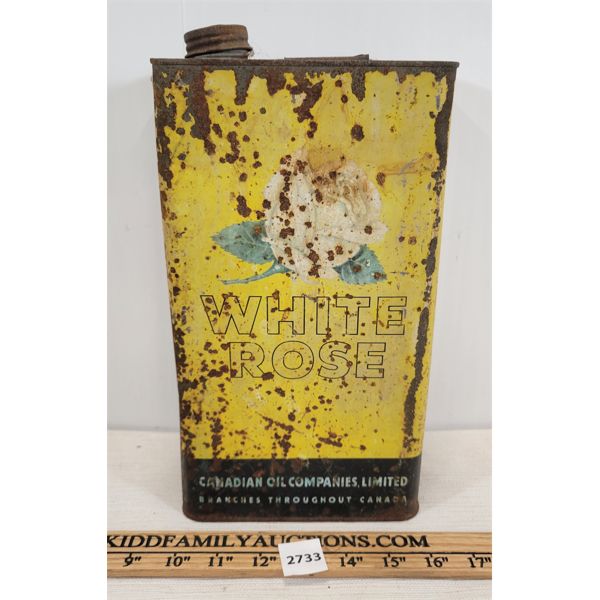 WHITE ROSE 1 GAL OIL CAN
