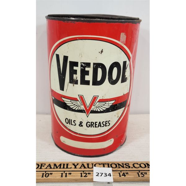 VEEDOL 5LBS OILS & GREASES CAN