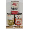 Image 3 : LOT OF 3 - MOBIL & GULF 1 QT MOTOR OIL CANS