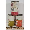 Image 4 : LOT OF 3 - MOBIL & GULF 1 QT MOTOR OIL CANS