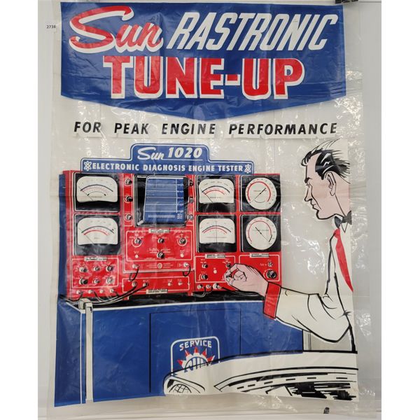 SUN RASTRONIC TUNE-UP WINDOW ADVERTISEMENT