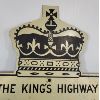 Image 3 : THE KING'S HIGHWAY 10 ONTARIO METAL SIGN