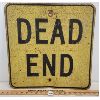 Image 1 : DEAD END METAL SIGN