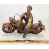 Image 1 : CARVED MAN ON MOTORCYCLE