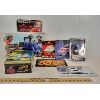 Image 1 : LOT OF 9 - NASCAR COLLECTIBLES - INCL COLLECTORS TIN, REMOTE & DALE EARNHARDT LICENSE PLATE, ETC.