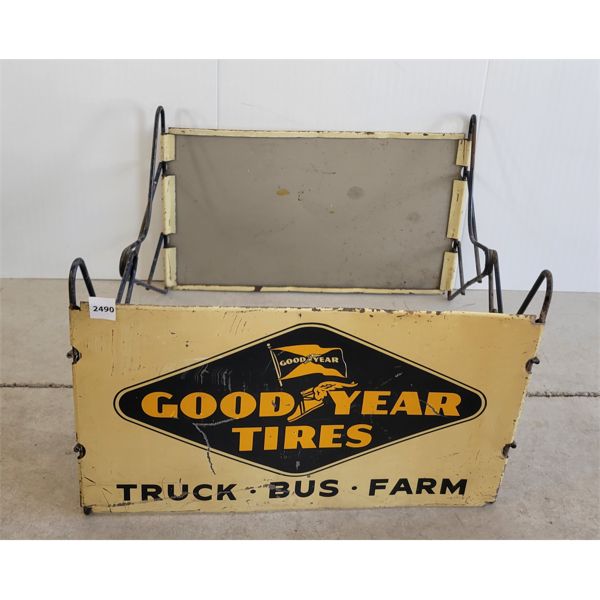 GOOD YEAR TIRE RACK